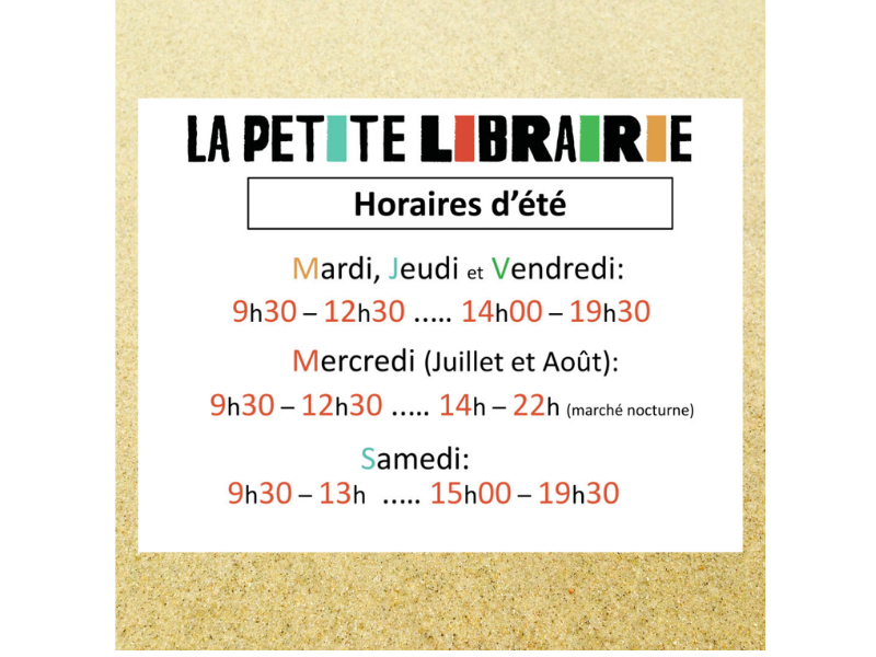Horaires d'�t�