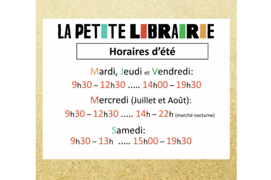 La Petite Librairie passe en mode �t�