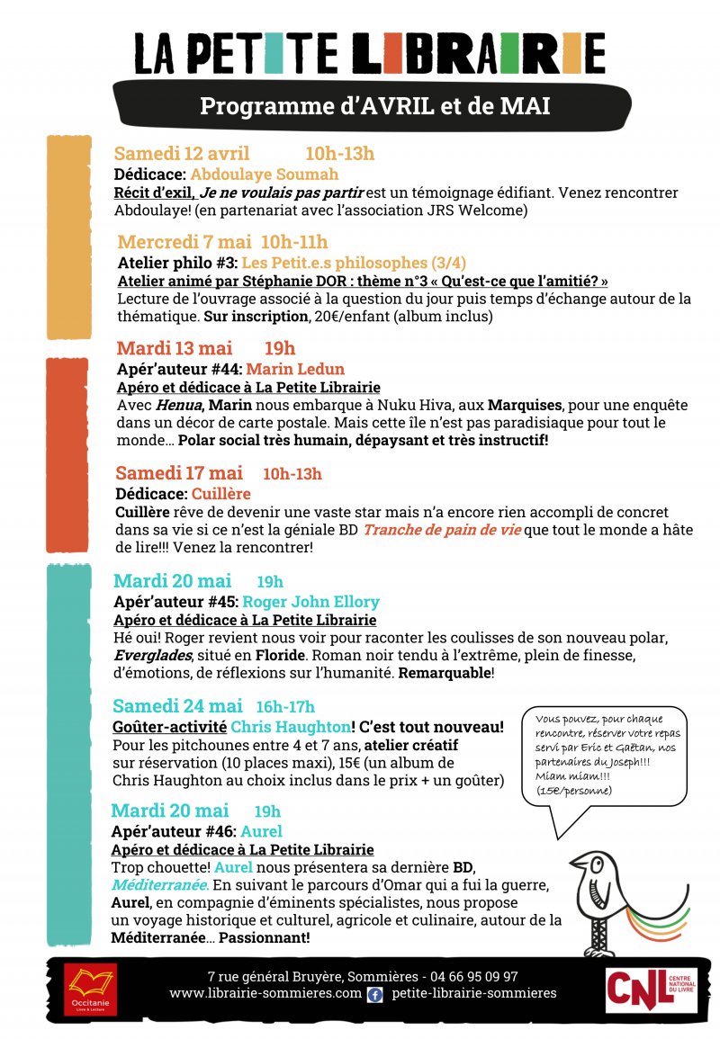 programme mai
