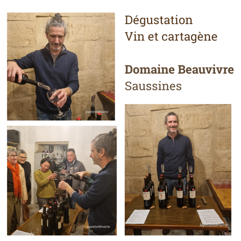 Degustation domaine Beauvivre