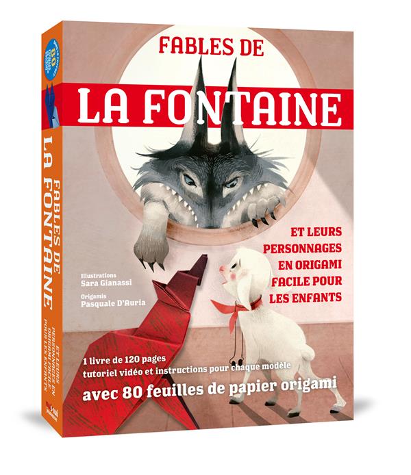 Fables de La Fontaine et personnages en origami facile pour les enfants