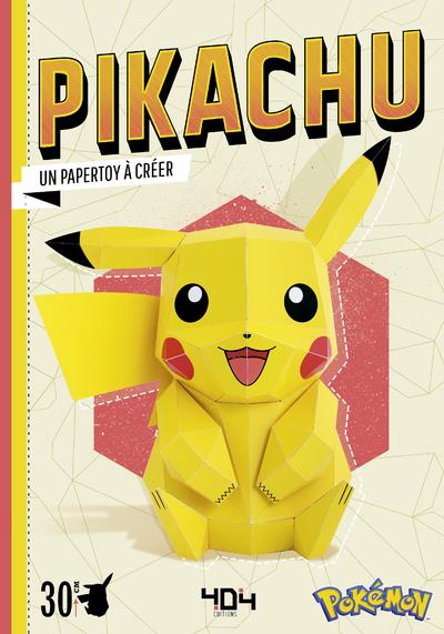 Pokémon ; Pikachu : un papertoy à créer