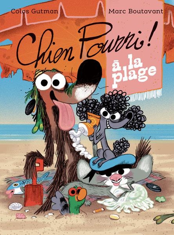 Chien Pourri � la plage