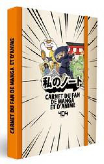 Carnet du fan de manga et d'animé - Eventhia Moreau - Nouveautés