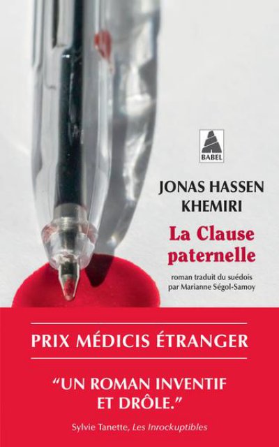 La Clause paternelle - Jonas Hassen KHEMIRI - Nouveautés