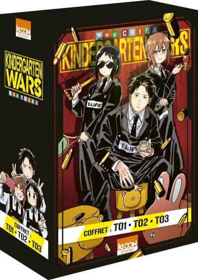 Kindergarten Wars : coffret Tomes 1  3 - You Chiba - Nouveauts