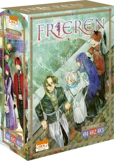 Frieren : coffret Tomes 1  3 - Kanehito Yamada (Scnario), Tsukasa Abe (Dessins) - Nouveauts