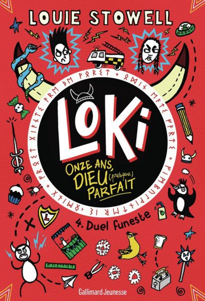 Loki, 11 ans, dieu (presque) parfait Tome 4 : Duel funeste - Louie Stowell - Nouveaut�s