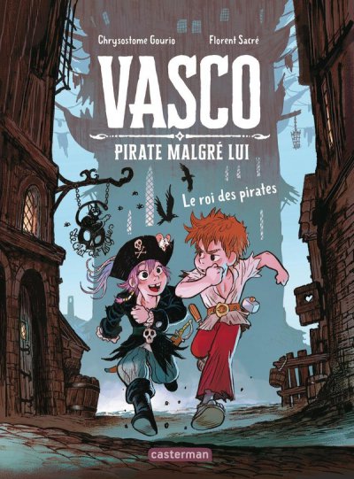 Vasco pirate malgr� lui Tome 4 : Le roi des pirates - Chrysostome Gourio, Florent Sacr� (Dessins, Illustrations) - Nouveaut�s